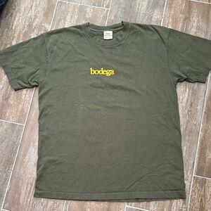 Bodega Green Men's Short Sleeve Tee